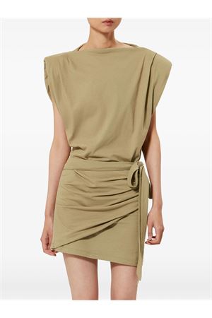 Abito Corto Drappeggiato In Jersey ISABEL MARANT | RO0874FAA1N41I50LB